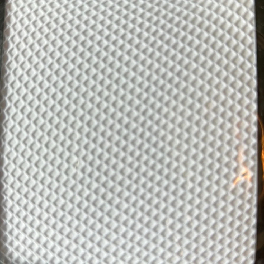 White fishnet stockings